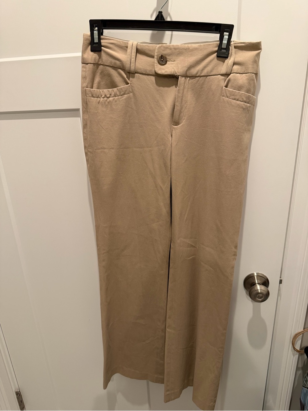 Banana republic Martin fit Casual Wide-Leg Jeans in Khaki
